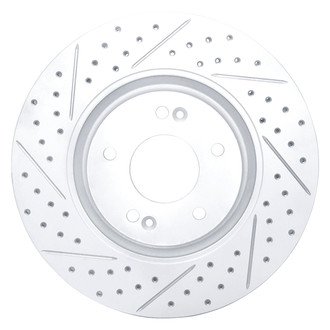DFC® - Drilled and Slotted Front Driver Side Brake Rotor