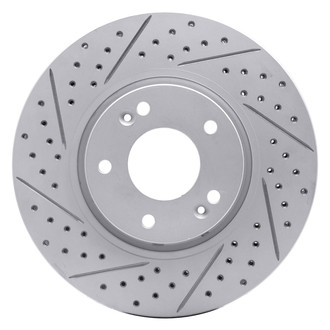 DFC® - Drilled and Slotted Front Driver Side Brake Rotor