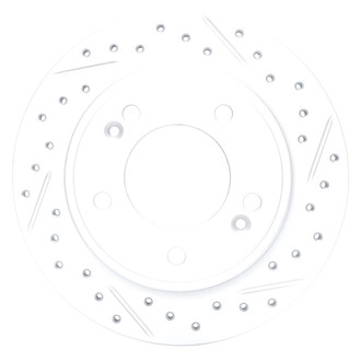 DFC® - Drilled and Slotted Rear Passenger Side Brake Rotor