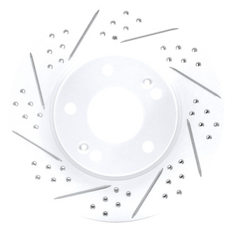 DFC® - Drilled and Slotted Front Driver Side Brake Rotor