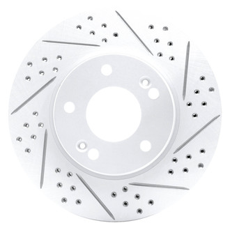 DFC® - Drilled and Slotted Front Passenger Side Brake Rotor