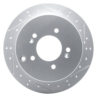 DFC® - Drilled and Slotted Rear Passenger Side Brake Rotor