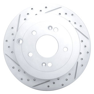 DFC® - Drilled and Slotted Rear Driver Side Brake Rotor