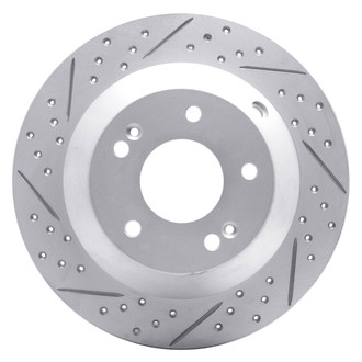 DFC® - Drilled and Slotted Rear Passenger Side Brake Rotor