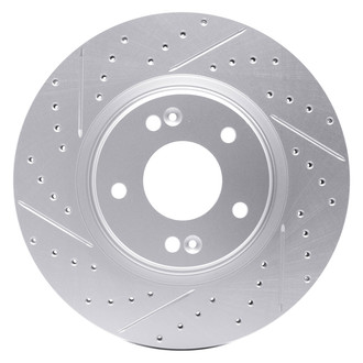 DFC® - Drilled and Slotted Front Passenger Side Brake Rotor