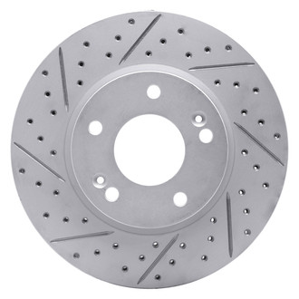DFC® - Drilled and Slotted Front Driver Side Brake Rotor