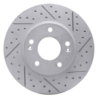DFC® - Drilled and Slotted Front Passenger Side Brake Rotor