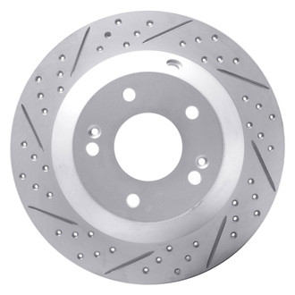 DFC® - Drilled and Slotted Rear Passenger Side Brake Rotor