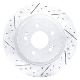 DFC® - Drilled and Slotted Rear Driver Side Brake Rotor