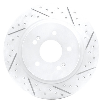 DFC® - Drilled and Slotted Rear Passenger Side Brake Rotor