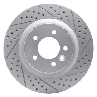 DFC® - Drilled and Slotted Front Passenger Side Brake Rotor