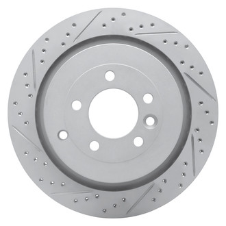 DFC® - Drilled and Slotted Rear Driver Side Brake Rotor