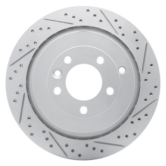 DFC® - Drilled and Slotted Rear Passenger Side Brake Rotor