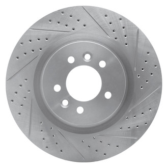 DFC® - Drilled and Slotted Front Passenger Side Brake Rotor