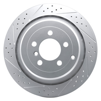 DFC® - Drilled and Slotted Rear Driver Side Brake Rotor