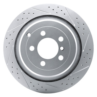 DFC® - Drilled and Slotted Rear Passenger Side Brake Rotor