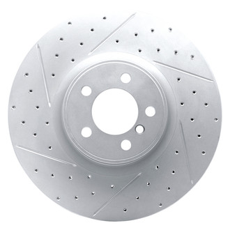DFC® - Drilled and Slotted Front Driver Side Brake Rotor