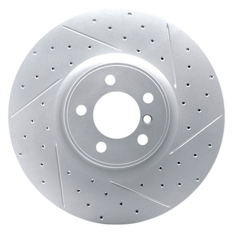 DFC® - Drilled and Slotted Front Passenger Side Brake Rotor