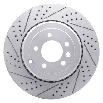 DFC® - Drilled and Slotted Rear Driver Side Brake Rotor