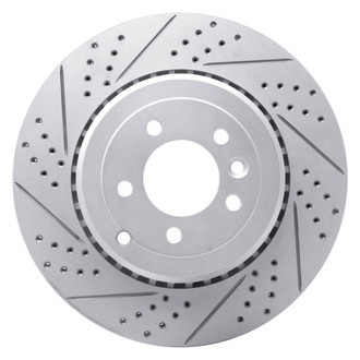 DFC® - Drilled and Slotted Rear Passenger Side Brake Rotor