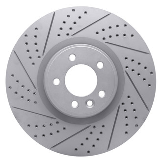 DFC® - Drilled and Slotted Front Driver Side Brake Rotor