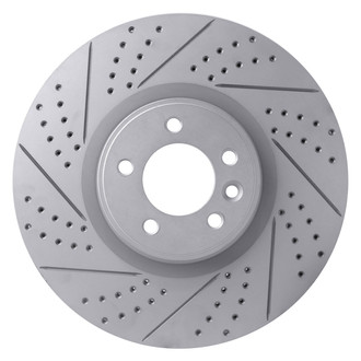 DFC® - Drilled and Slotted Front Passenger Side Brake Rotor
