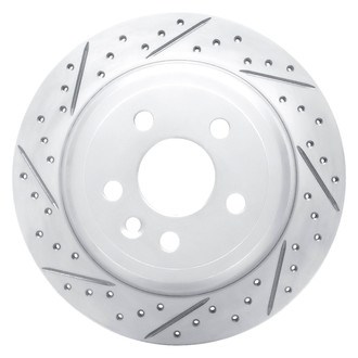 DFC® - Drilled and Slotted Rear Driver Side Brake Rotor