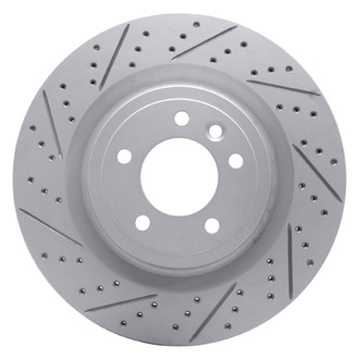 DFC® - Drilled and Slotted Rear Passenger Side Brake Rotor