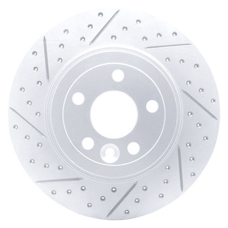DFC® - Drilled and Slotted Rear Driver Side Brake Rotor