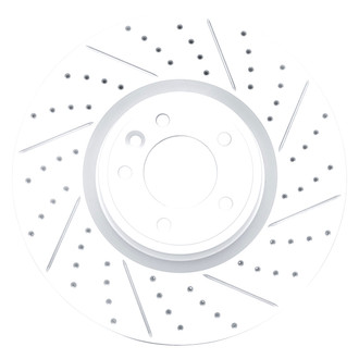 DFC® - Drilled and Slotted Front Passenger Side Brake Rotor