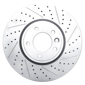 DFC® - Drilled and Slotted Front Passenger Side Brake Rotor