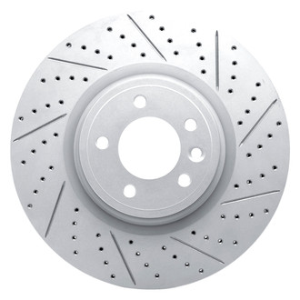 DFC® - Drilled and Slotted Front Passenger Side Brake Rotor