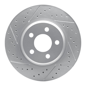 DFC® - Drilled and Slotted Rear Driver Side Brake Rotor