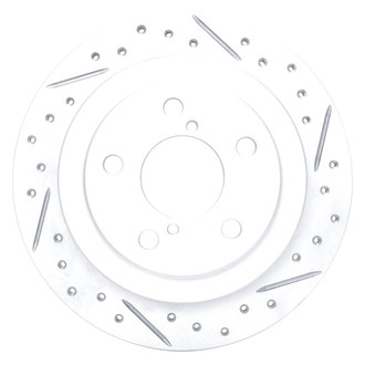 DFC® - Drilled and Slotted Rear Passenger Side Brake Rotor