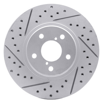 DFC® - Drilled and Slotted Front Passenger Side Brake Rotor