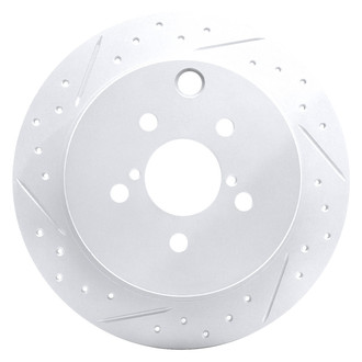 DFC® - Drilled and Slotted Rear Driver Side Brake Rotor