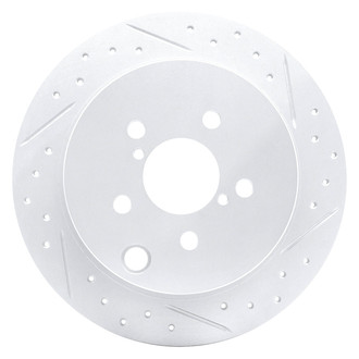 DFC® - Drilled and Slotted Rear Passenger Side Brake Rotor