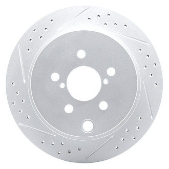 DFC® - Drilled and Slotted Rear Driver Side Brake Rotor