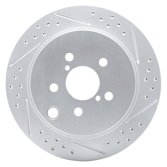 DFC® - Drilled and Slotted Rear Passenger Side Brake Rotor