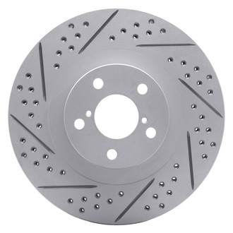 DFC® - Drilled and Slotted Front Driver Side Brake Rotor