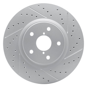 DFC® - Drilled and Slotted Front Passenger Side Brake Rotor