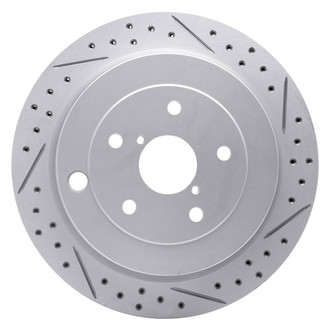 DFC® - Drilled and Slotted Rear Passenger Side Brake Rotor