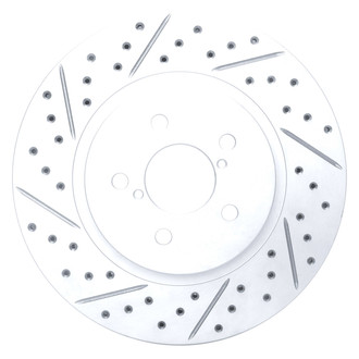 DFC® - Drilled and Slotted Front Driver Side Brake Rotor