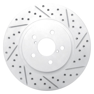 DFC® - Drilled and Slotted Front Passenger Side Brake Rotor