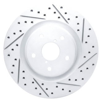 DFC® - Drilled and Slotted Front Passenger Side Brake Rotor
