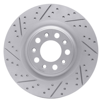 DFC® - Drilled and Slotted Rear Driver Side Brake Rotor