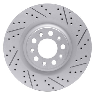 DFC® - Drilled and Slotted Rear Passenger Side Brake Rotor