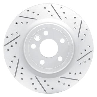 DFC® - Drilled and Slotted Rear Passenger Side Brake Rotor
