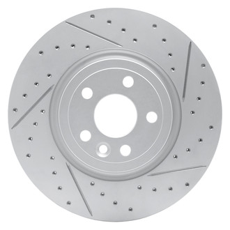 DFC® - Drilled and Slotted Front Passenger Side Brake Rotor