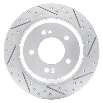 DFC® - Drilled and Slotted Rear Passenger Side Brake Rotor